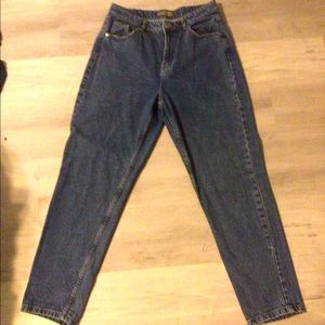 Denim&Co High Waisted Dark Denim Jeans